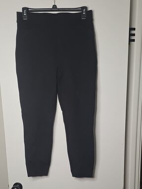 SPANX Black Ponte High-Rise Ankle Pants